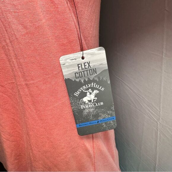 Beverly Hills Polo Club Pink Short Sleeve Classic Tee - Picture 5 of 7